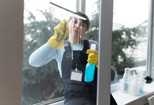 Nettoyage de vitres intérieures et extérieures à Guichainville